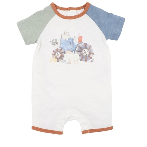 Bebe - Clayton Farm Scene SS Romper