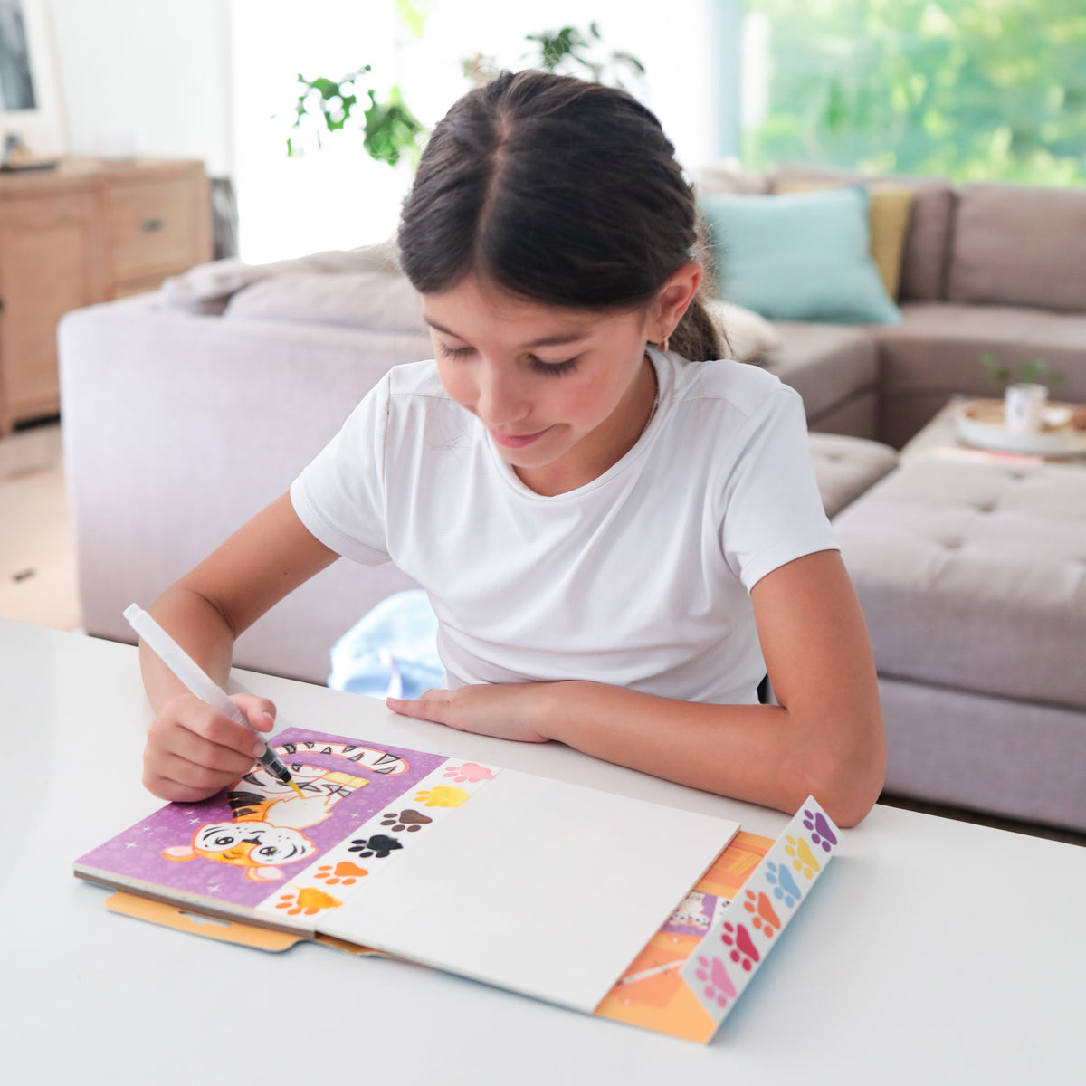 Tiger Tribe Paint a Picture Set - Wild Animals in Single