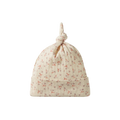 Nature Baby KNOTTED BEANIE POINTELLE in Dandelion Print