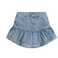 HUX - Dreamy Denim Frilly Skirt (Jetsetter)