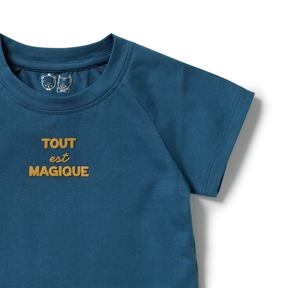 Wilson and Frenchy Tout est Magique Organic Tee in Tout est Magique