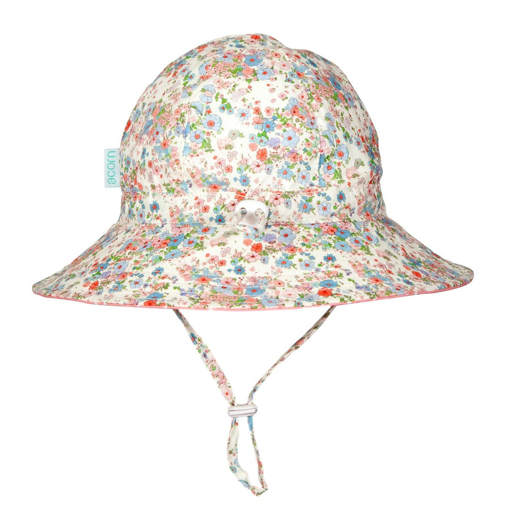 Acorn Kids Celeste Wide Brim Sunhat in Cream, Pink and Blue