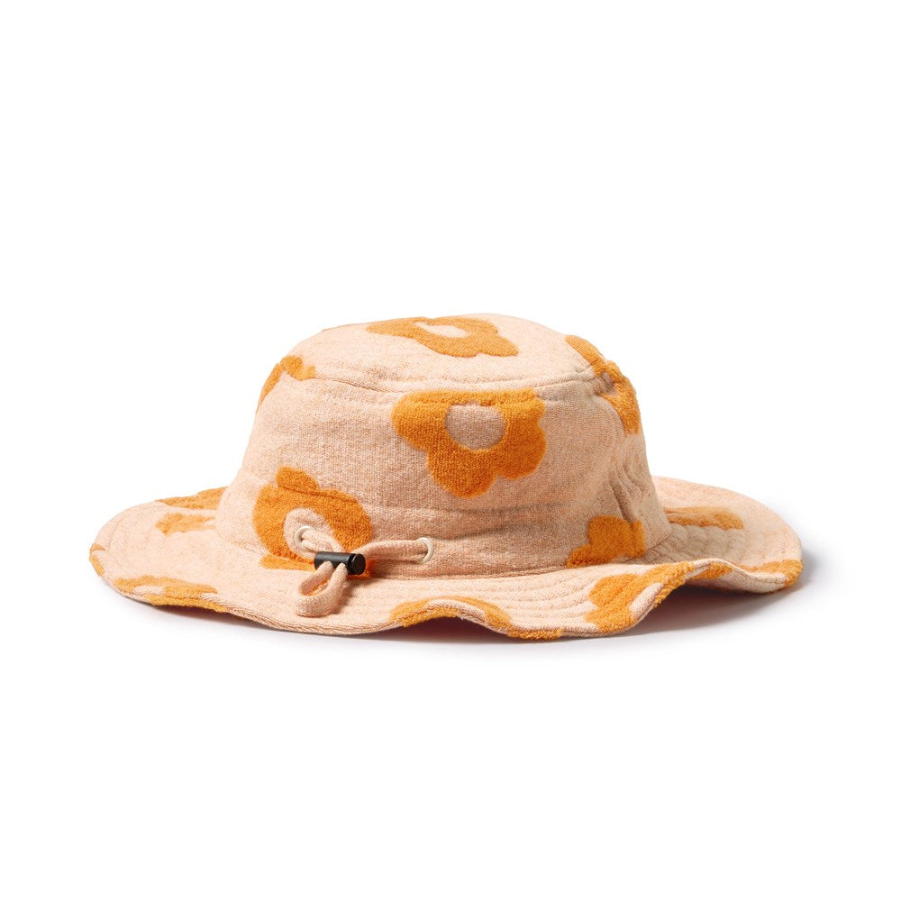 Wilson and Frenchy Daisy Glow Organic Terry Sun Hat in Daisy Glow