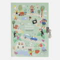 Tiger Tribe - Lockable Diary - My Holiday Journal