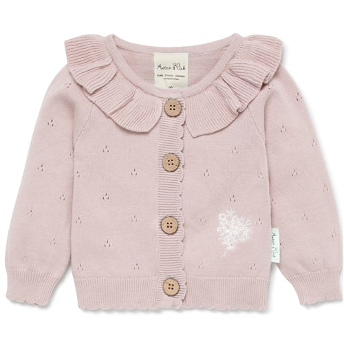 Aster & Oak - Rose Blush Knit Cardigan