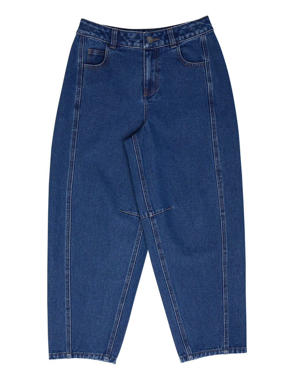 Eve Girl Emily Barrel Jean (Size 8-16) in DENIM BLUE