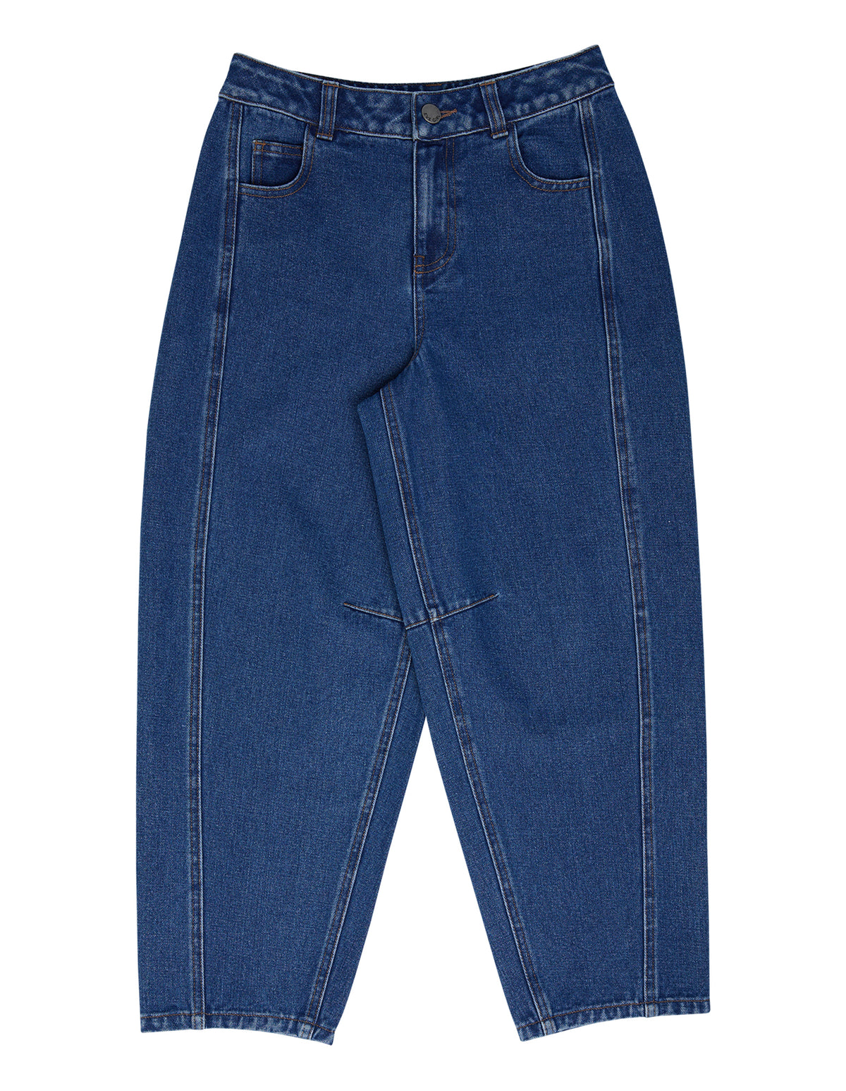 Eve Girl Emily Barrel Jean (Size 8-16) in DENIM BLUE
