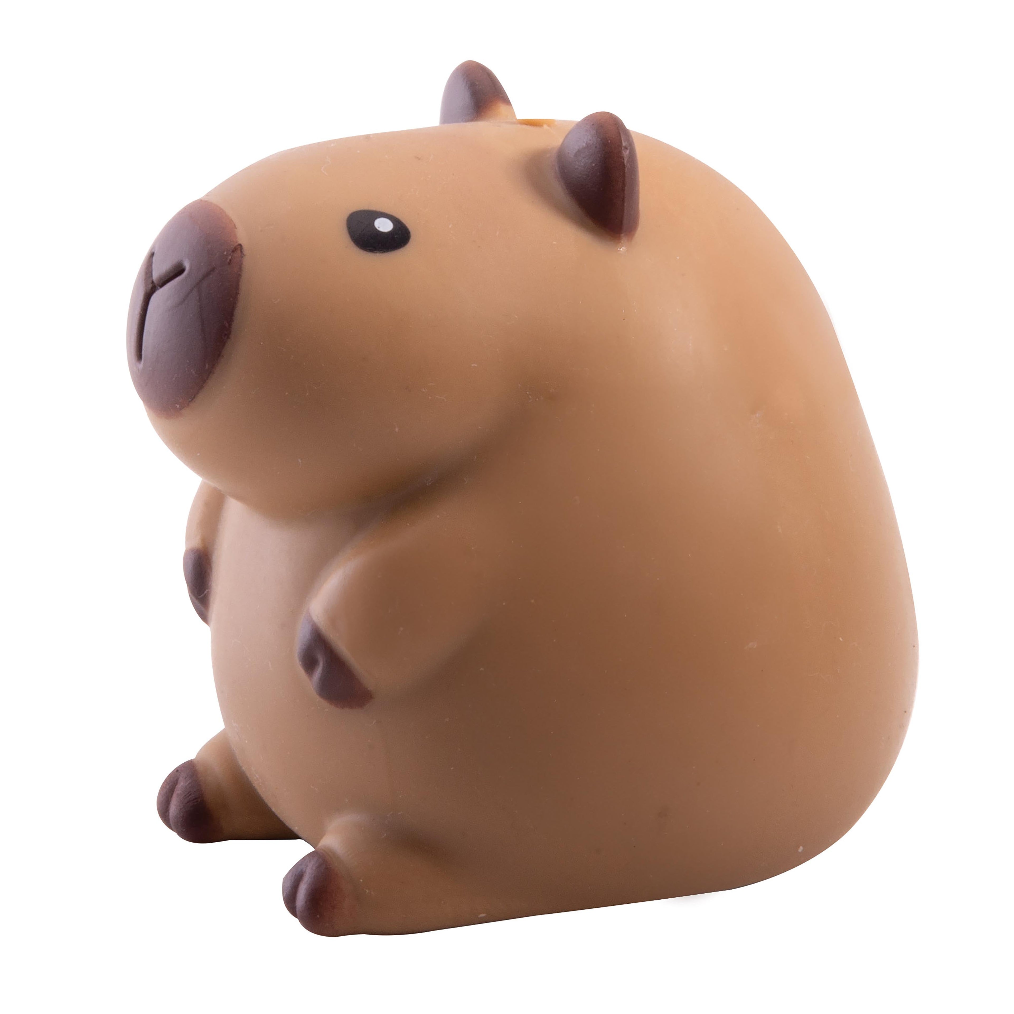 Discovery Zone Squishy Capybara Cdu 12pcs Brown in Single