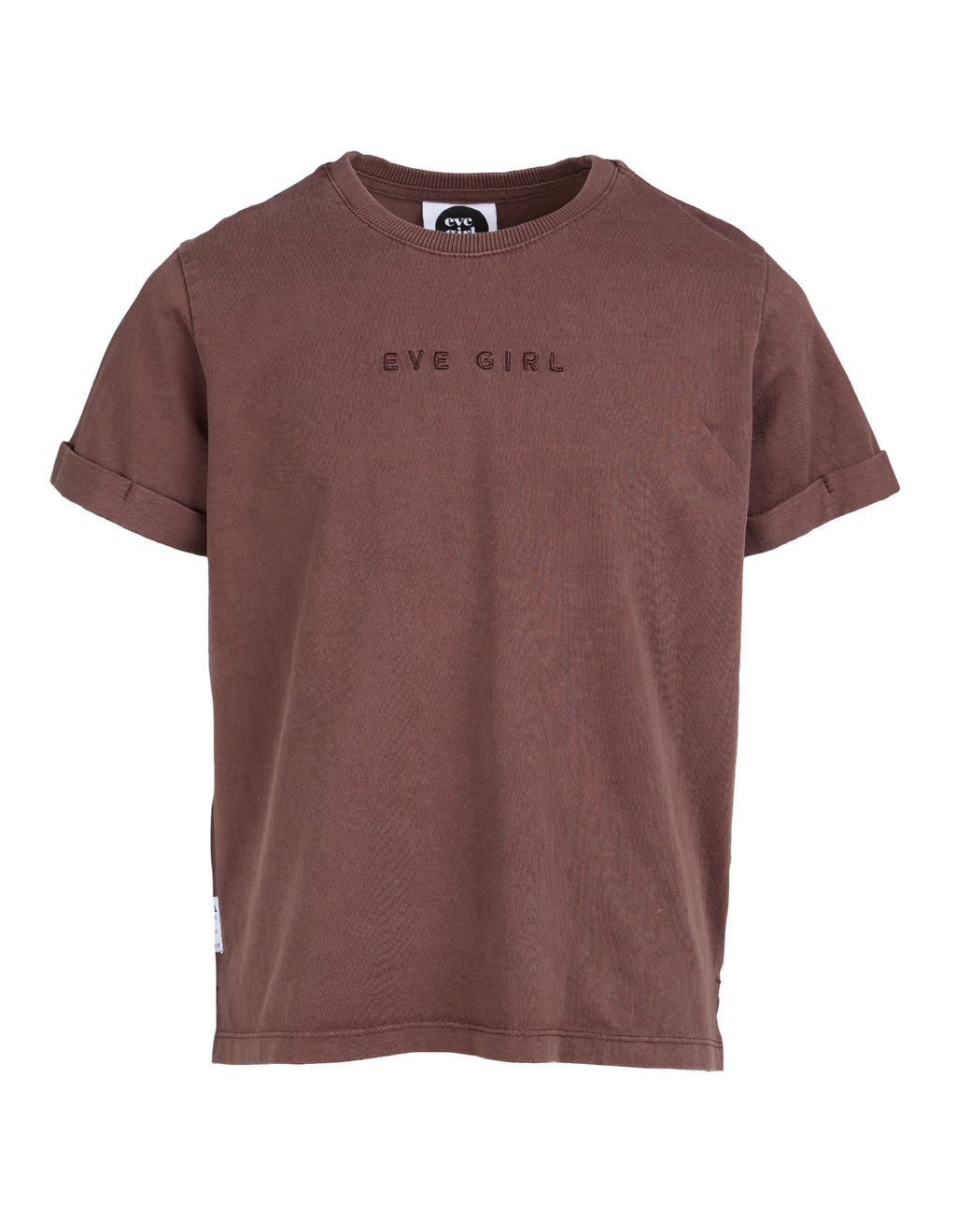 Eve Girl Eve Girl Washed Tee (Size 8-16) in BROWN