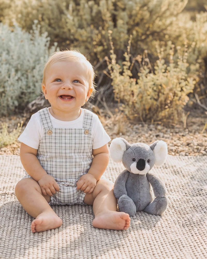 Fox & Finch TAYLOR CHECK BODYSUIT & TEE SET in Single