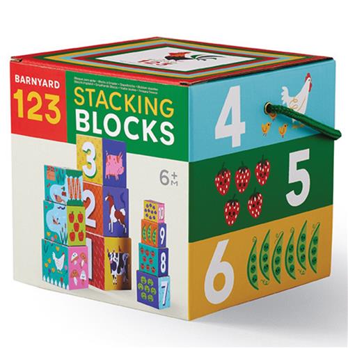 Crocodile Creek - Stacking Blocks - Barnyard 123