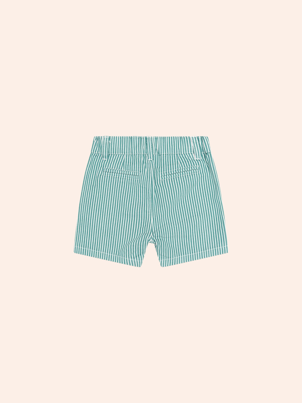 HUXBABY MISTLETOE STRIPE SHORT in MISTLETOE