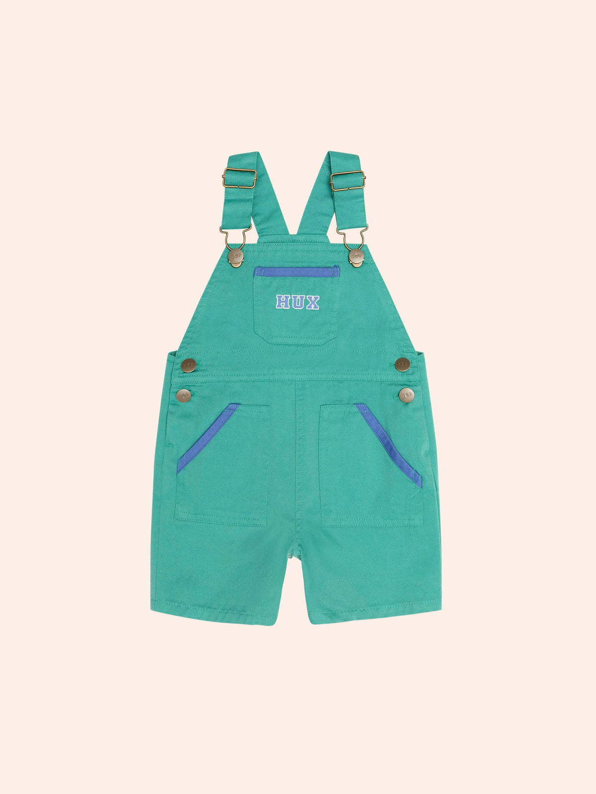 HUXBABY Vintage Green Hux Shortall in VINTAGE GREEN