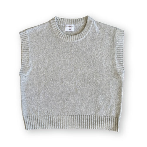 Grown - Ladies Jersery Knit Vest - Stone (GS25)