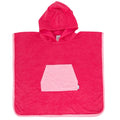 ACORN - Pink Terry Towelling Hooded Towel