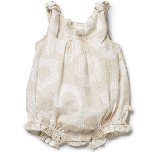 Wilson & Frenchy - Daisy Bloom Organic Tie Playsuit (WFS25)