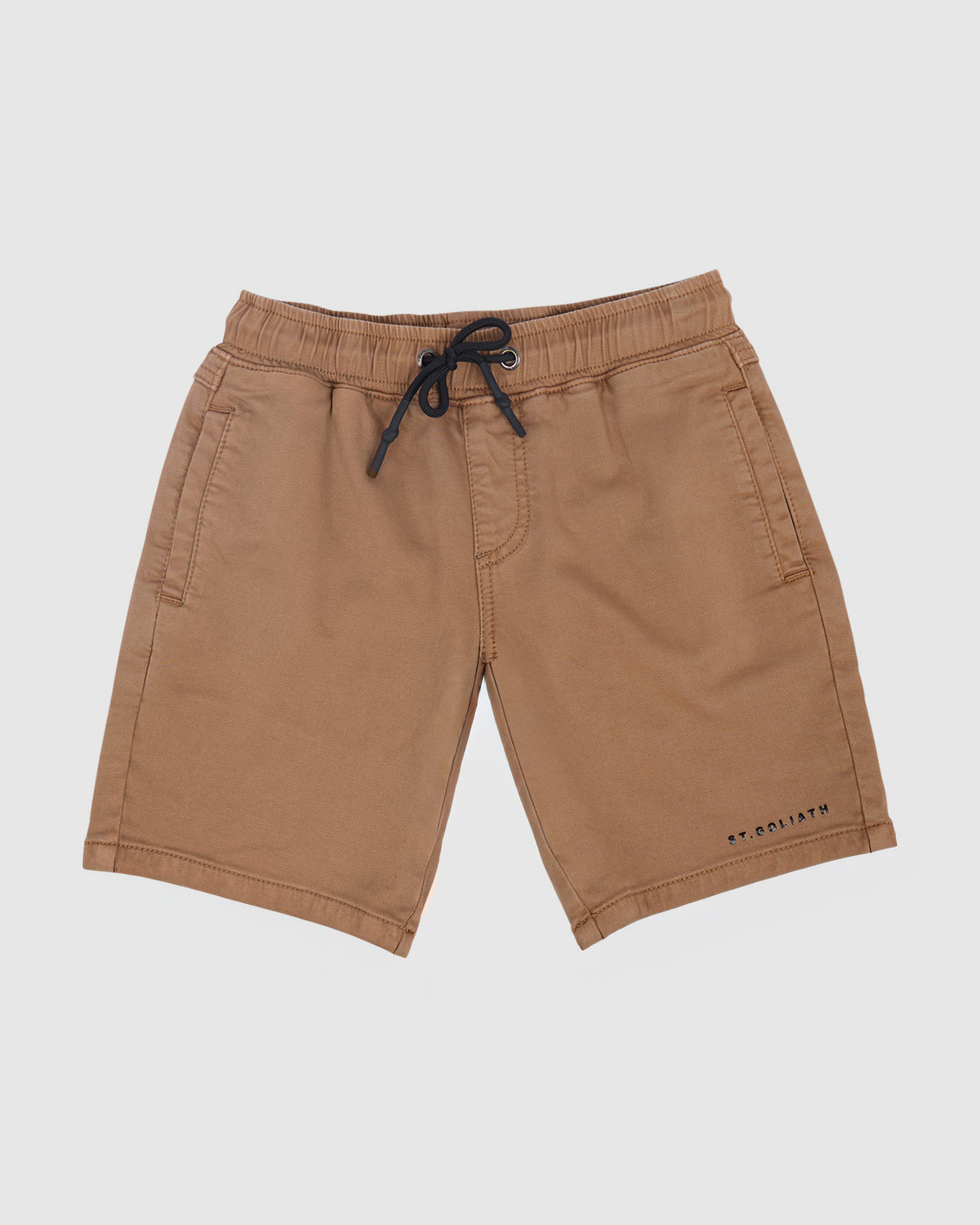 St Goliath Boys Fairhaven Short (Size 8-16) in TAN WASH