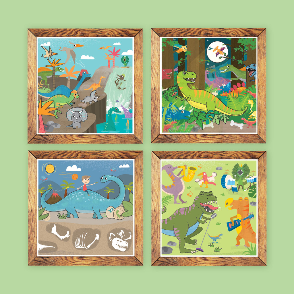 Tiger Tribe Magic Painting World - Dinosaurs in Single