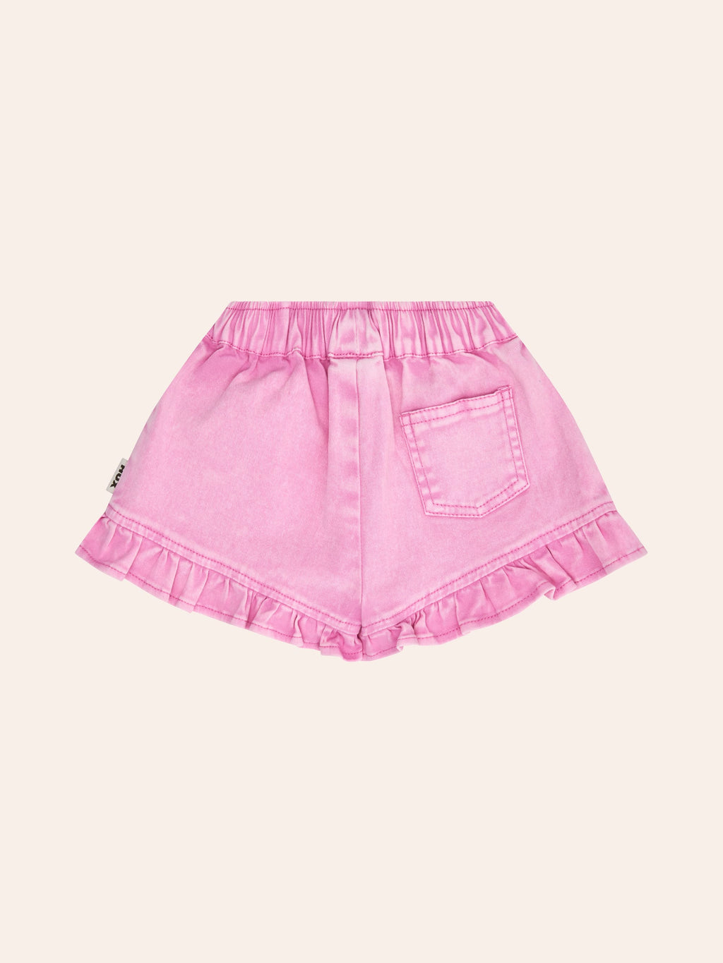 HUXBABY Tutti Frutti Garment Dyed Short in Single