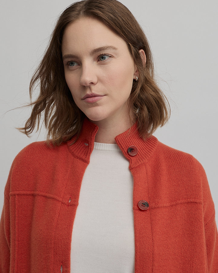 Yarra Trail Force Knit Coat in AUTUMN