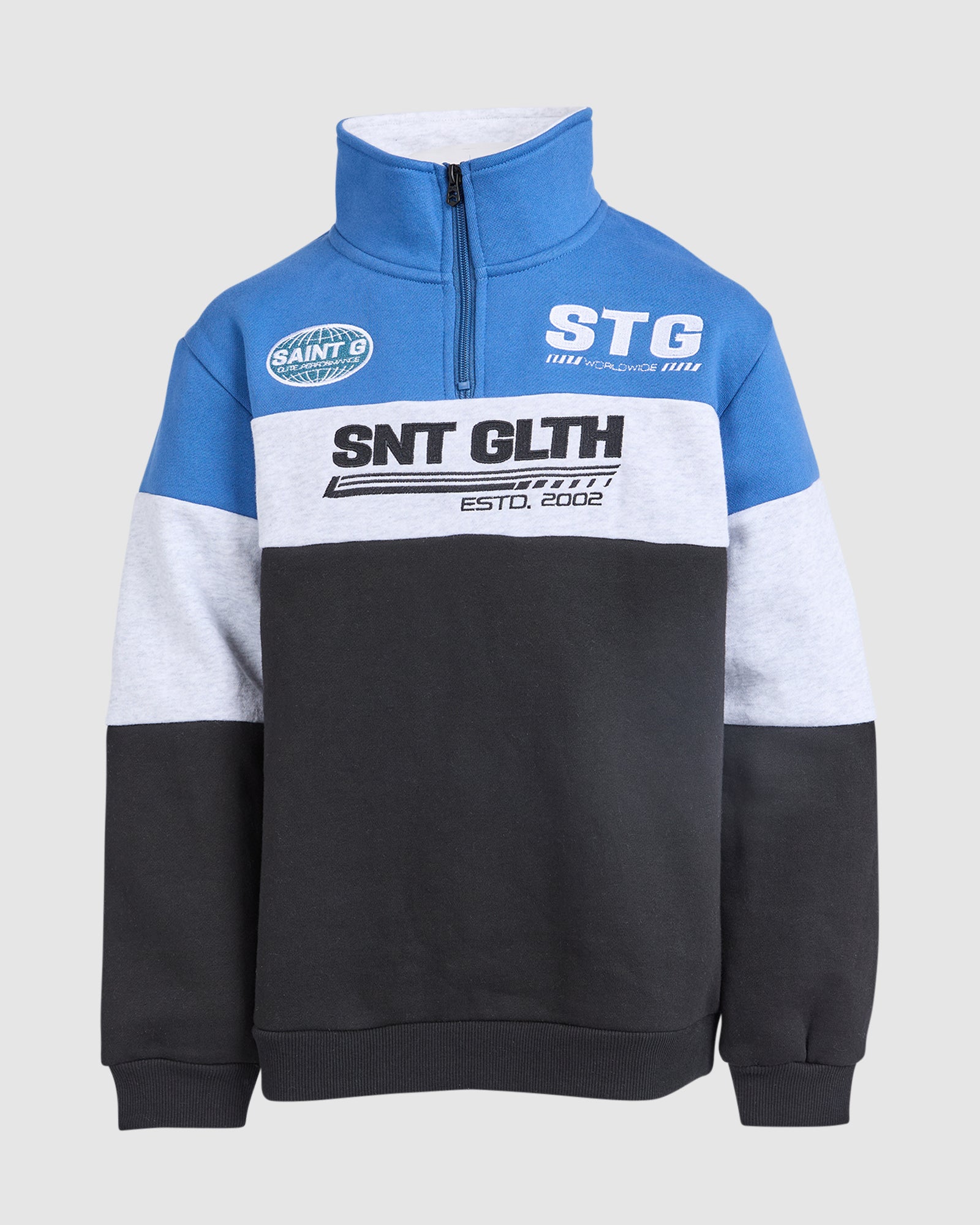 St Goliath Boys Fracture 1/4 Zip (Size 3-7) in MULTICOLOURED