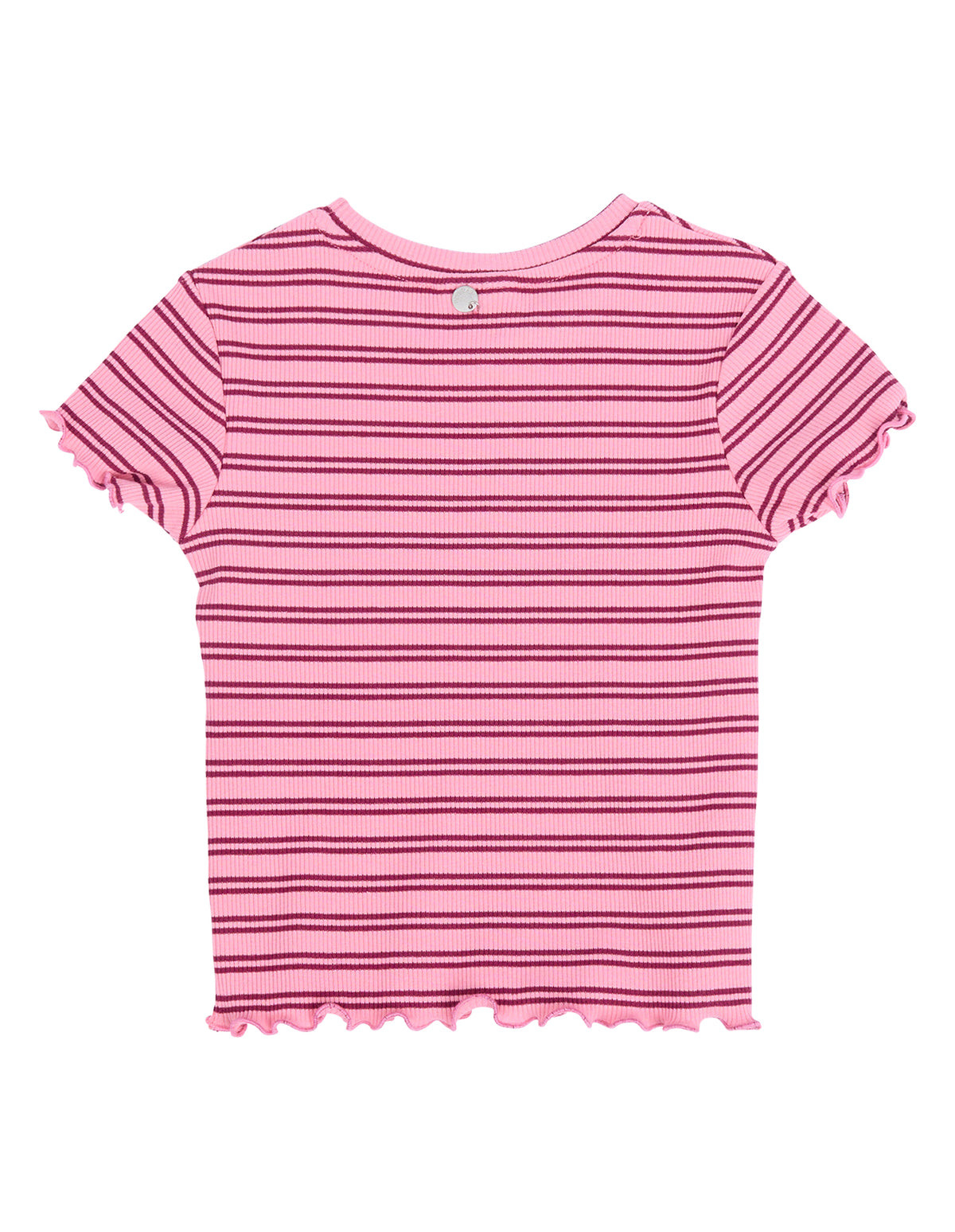 Eve Girl Freya Rib Tee (Size 3-7) in PINK