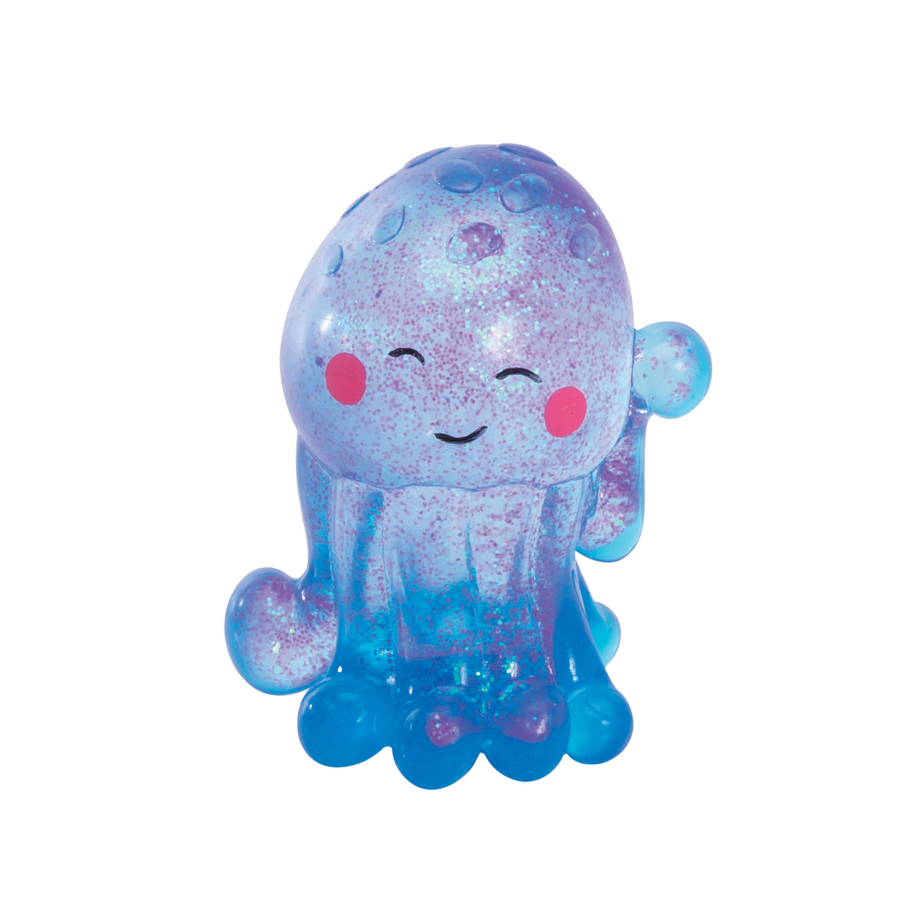 Discovery Zone Squish Squash Octopus Cdu 16pcs/4 Assorted in Single