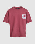 St Goliath Boys Good Times Ahead Tee (Size 3-7) in PORT