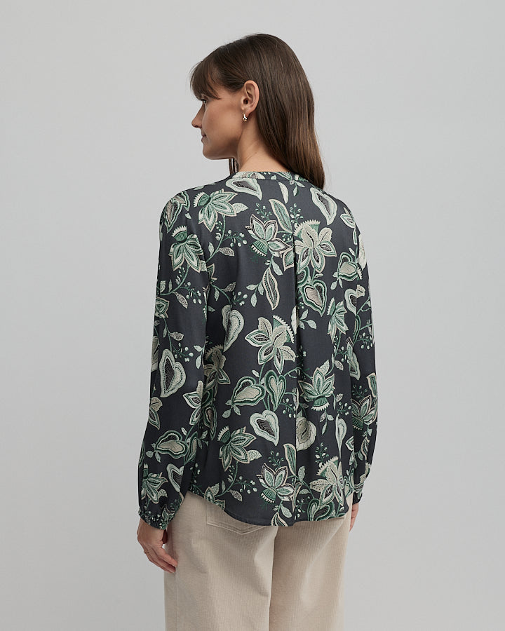 Yarra Trail Kin Blouse in KIN PRINT