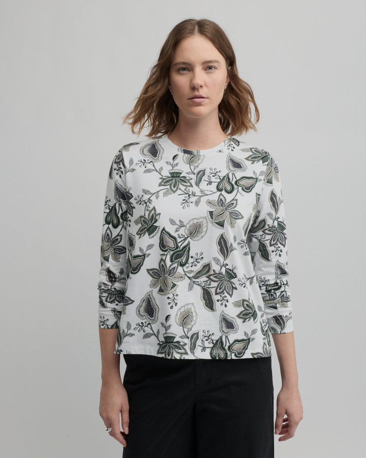 Yarra Trail Kin Tee in KIN PRINT