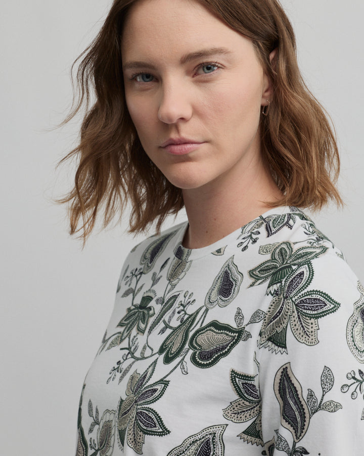 Yarra Trail Kin Tee in KIN PRINT