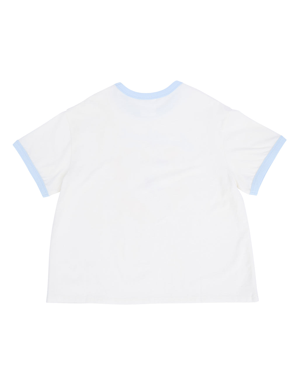 Eve Girl Lasso Ringer Tee (Size 8-16) in VINTAGE WHITE