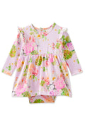 Milky Clothing Lily Belle Baby Dress in Soft Lilac