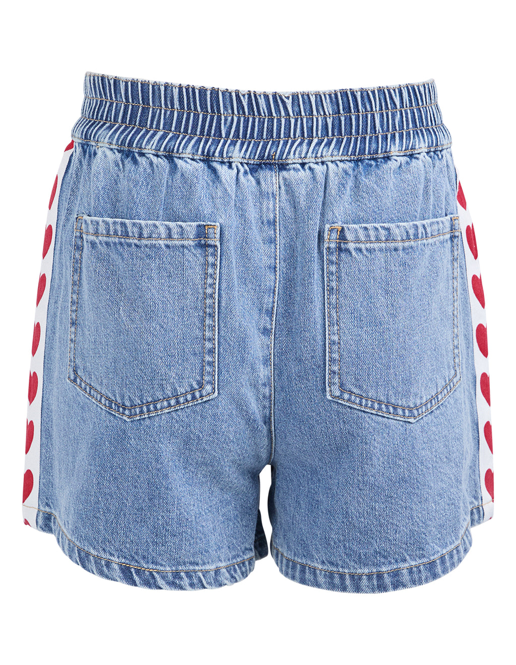 Eve Girl Love Denim Short (Size 3-7) in DENIM
