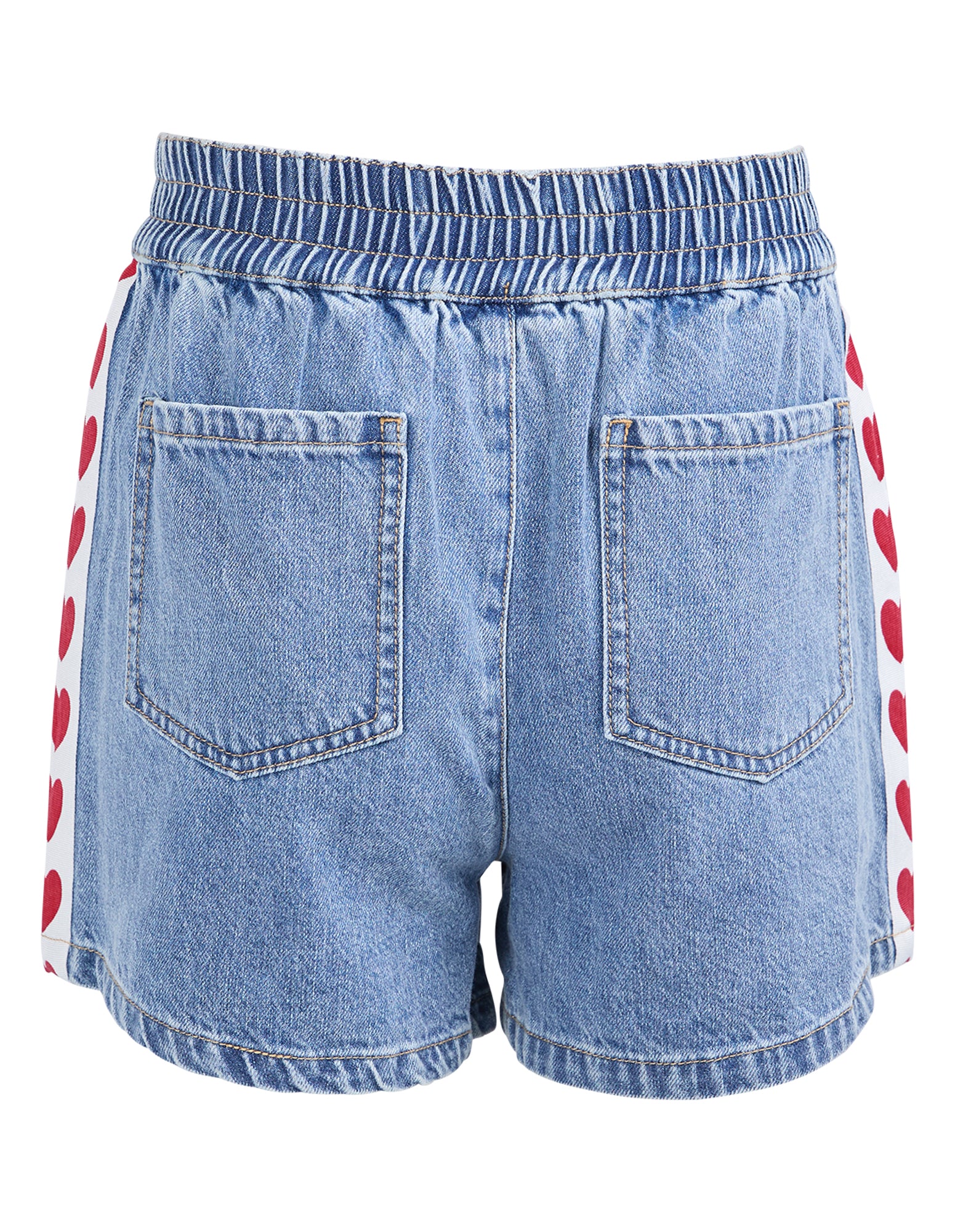 Eve Girl Love Denim Short (Size 3-7) in DENIM