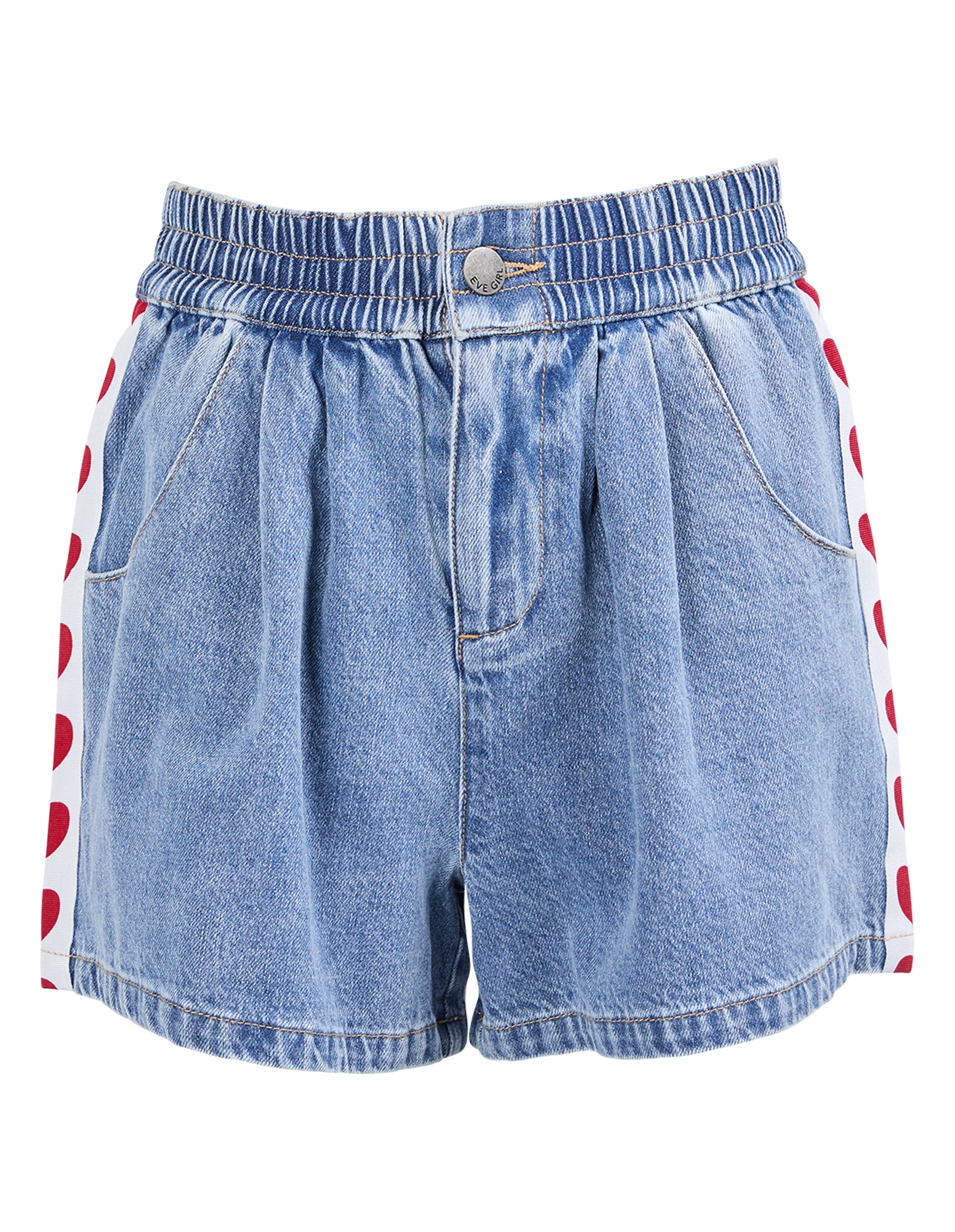 Eve Girl Love Denim Short (Size 8-16) in DENIM