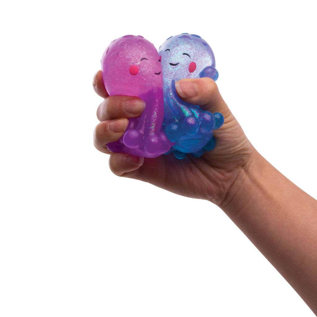 Discovery Zone Squish Squash Octopus Cdu 16pcs/4 Assorted in Single