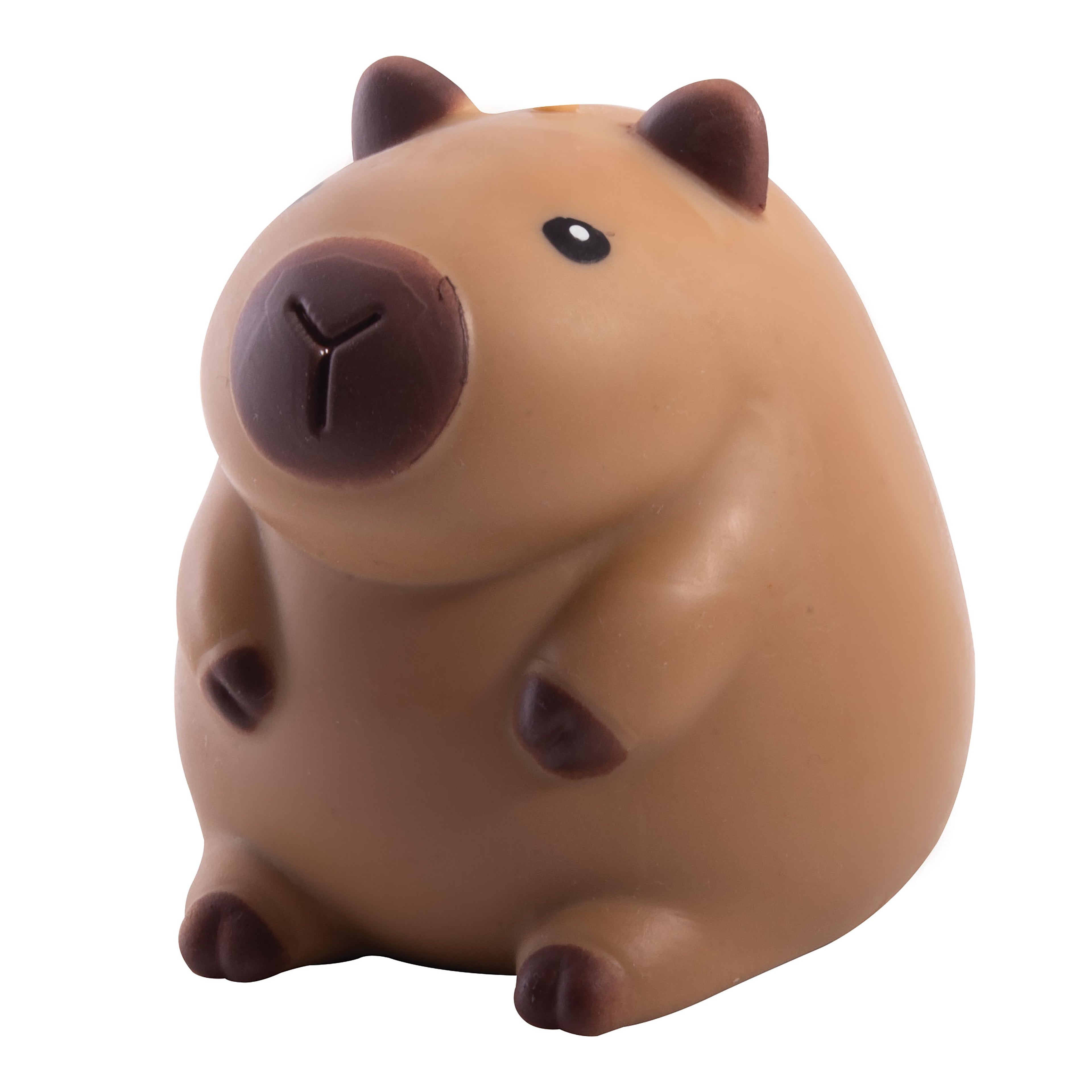 Discovery Zone Squishy Capybara Cdu 12pcs Brown in Single