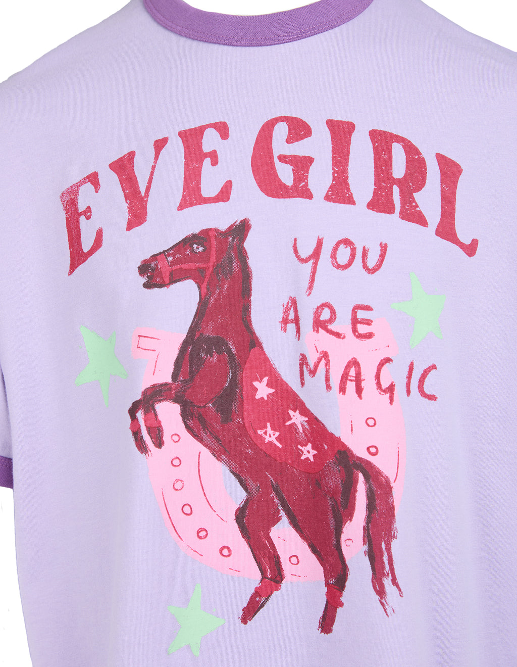 Eve Girl Magic Tee (Size 3-7) in PURPLE