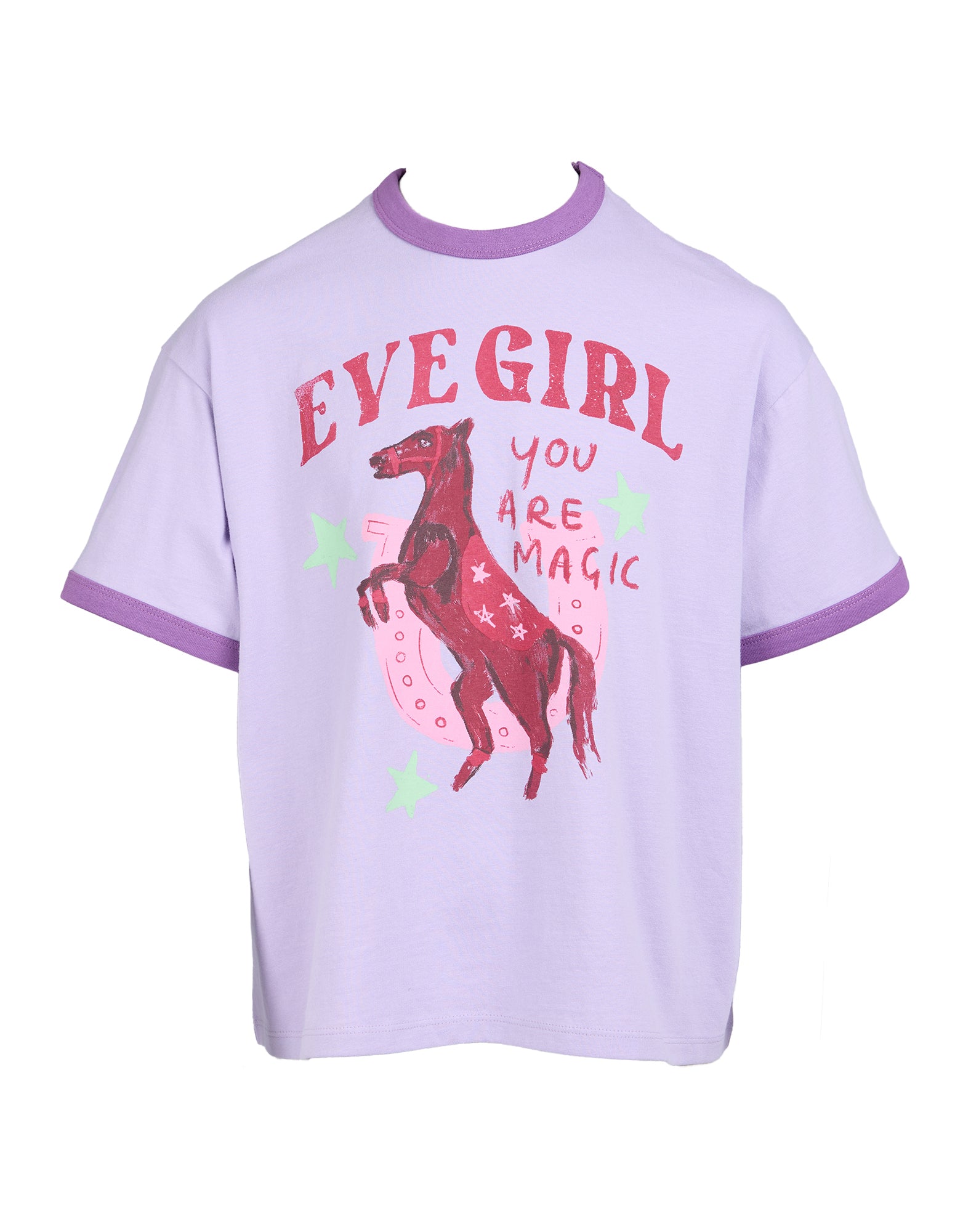 Eve Girl Magic Tee (Size 8-16) in PURPLE