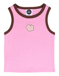 Eve Girl Maui Contrast Tank (Size 8-16) in PINK