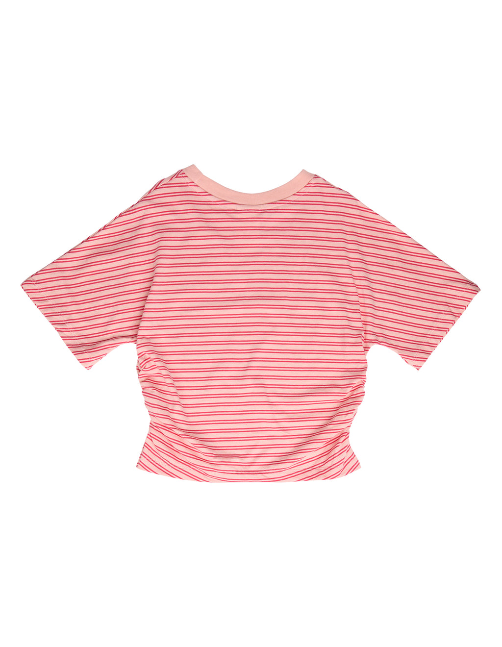 Eve Girl Mimi Ruched Tee (Size 8-16) in PEACH
