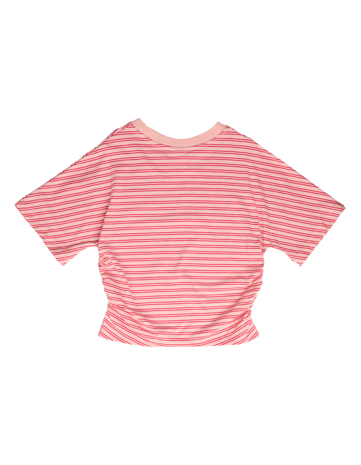 Eve Girl Mimi Ruched Tee (Size 8-16) in PEACH
