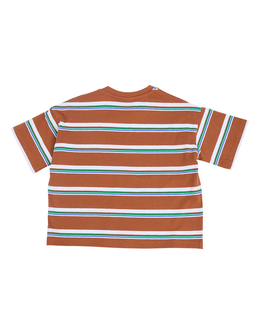 Animal Crackers Mocha Tee in STRIPE