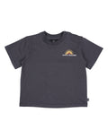 Animal Crackers Ocean Rise Tee in CHARCOAL