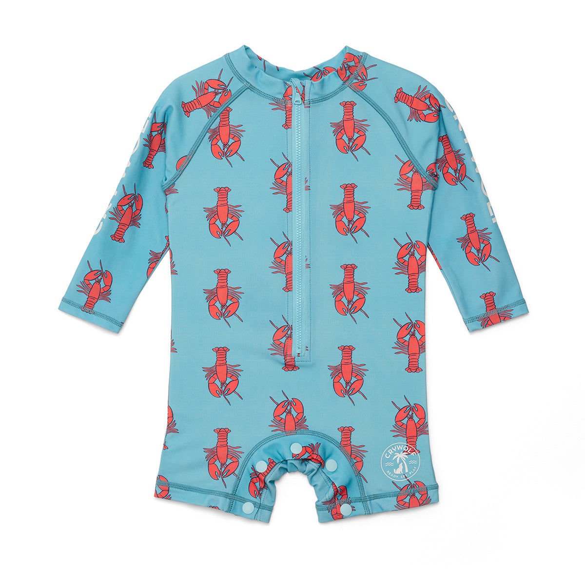 Crywolf Rash Suit Little Lobsters in Little Lobsters