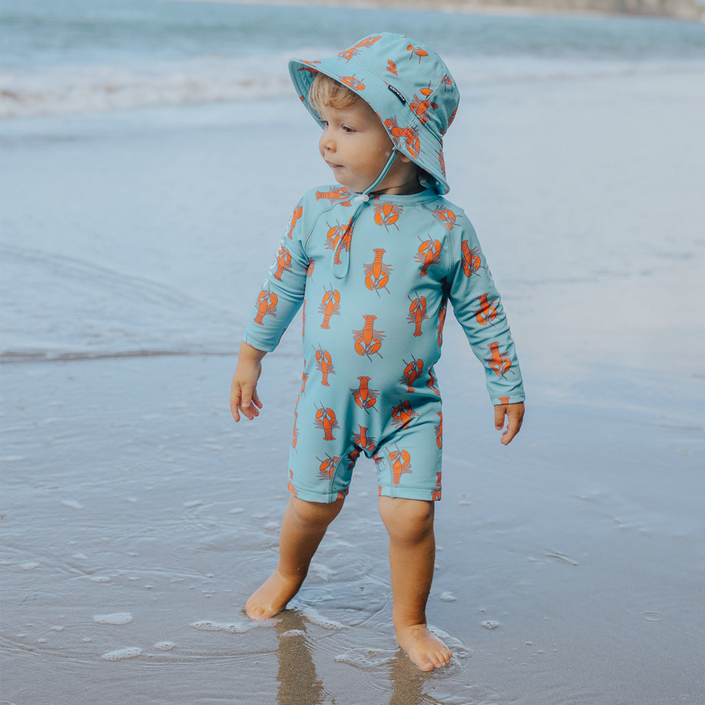 Crywolf Rash Suit Little Lobsters in Little Lobsters