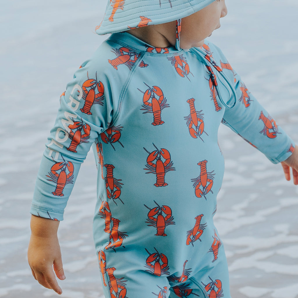 Crywolf Rash Suit Little Lobsters in Little Lobsters