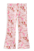 Milky Clothing Rowdy Rider Flared Legging in Lotus Pink