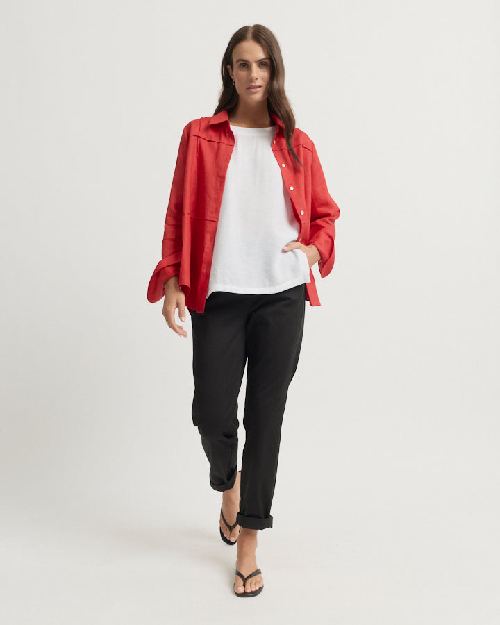 Yarra Trail Skye Top in WHITE
